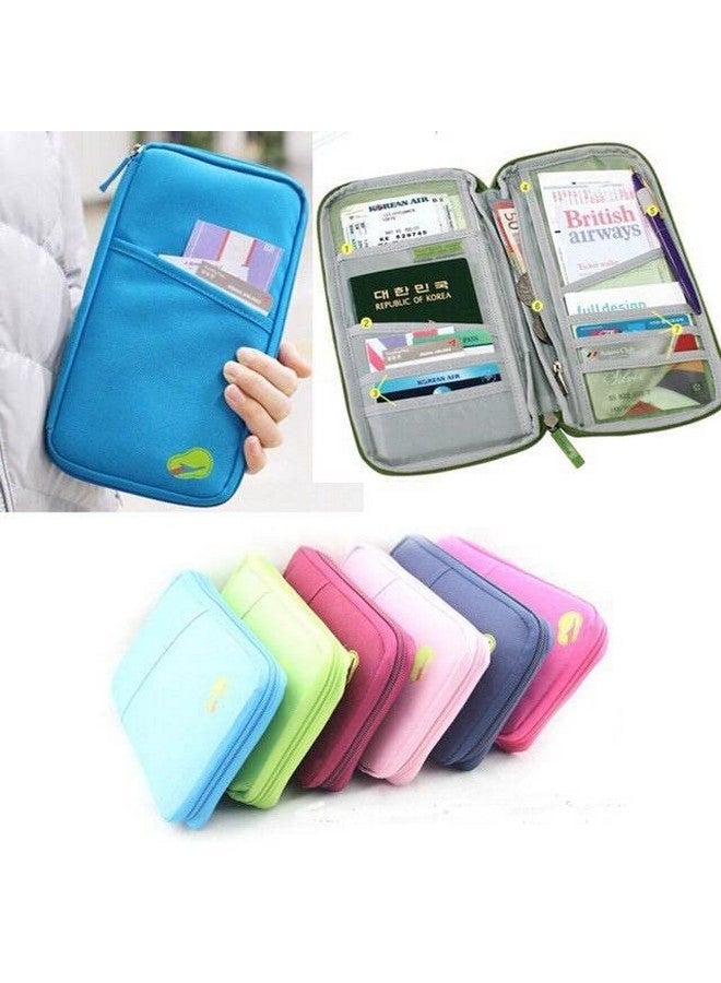 Honexa Travel Passport Wallet Case Cover Water-Resistant Organizer Bag to Easy to Carry, 25 x 14.5 x 2 cm,Multi-Color - Image 5