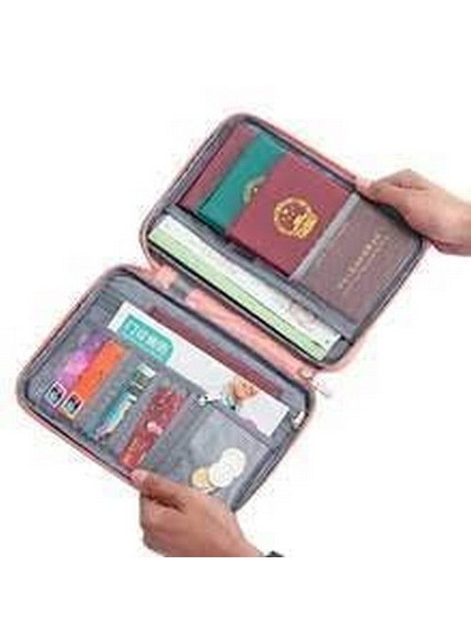 Honexa Travel Passport Wallet Case Cover Water-Resistant Organizer Bag to Easy to Carry, 25 x 14.5 x 2 cm,Multi-Color - Image 3