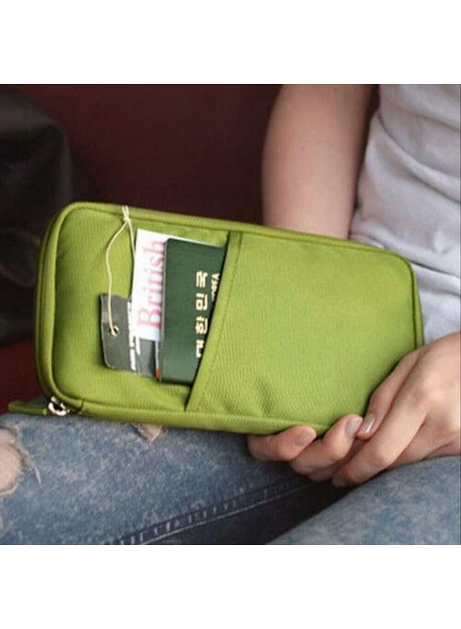 Honexa Travel Passport Wallet Case Cover Water-Resistant Organizer Bag to Easy to Carry, 25 x 14.5 x 2 cm,Multi-Color - Image 2