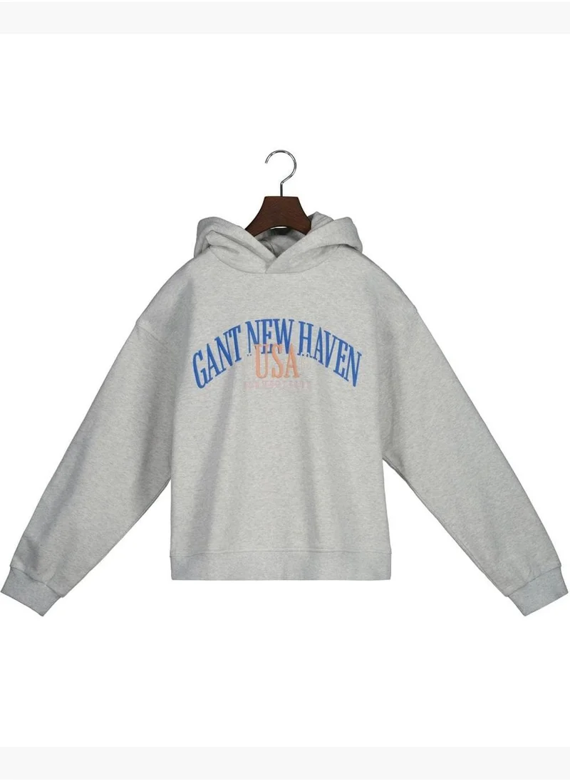 GANT Gant Teen Girls Oversized Gant Usa Hoodie