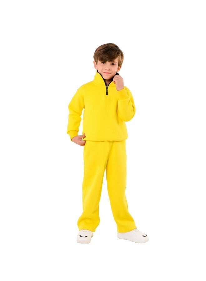 Kids PLAIN Matchy Minie Me Tracksuit - Image 4