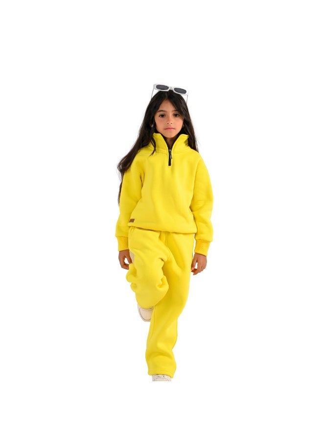 Kids PLAIN Matchy Minie Me Tracksuit - Image 2