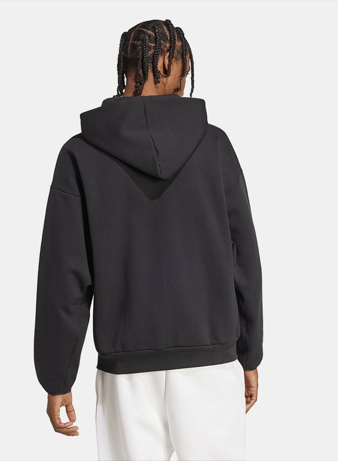 Adidas Future Icons Small Logo Full-Zip Hoodie - Image 2