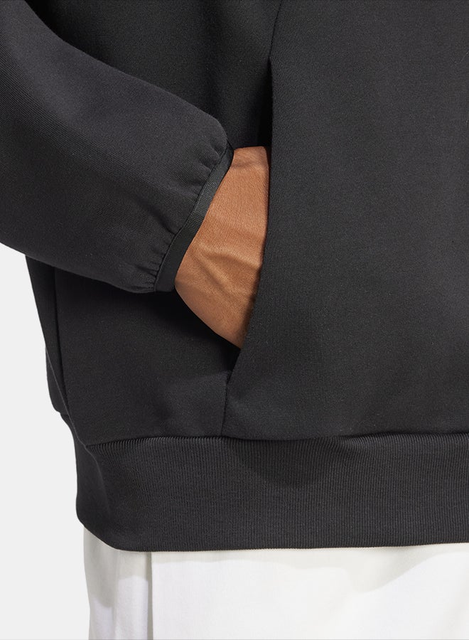 Adidas Future Icons Small Logo Full-Zip Hoodie - Image 5