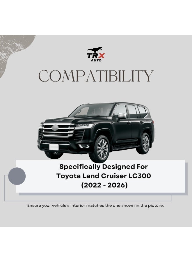 TRX AUTO Car Phone Holder Compatible for Toyota Land Cruiser LC300 2022–2026 |Magnetic Dashboard Phone Holder | Secure Grip, 360° Rotation, MagSafe Mount | Toyota Land Cruiser LC300 Accessories - Image 4