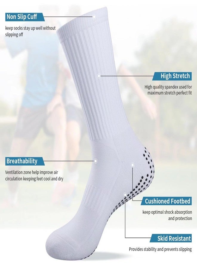 TANSTC Grip Socks for Men Women - Anti Slip Soccer & Yoga Non Slip - Image 3