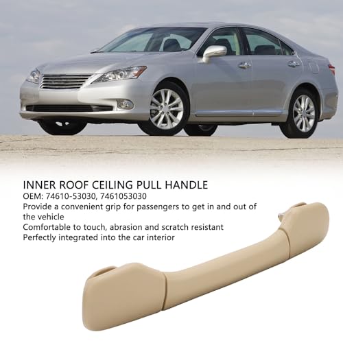 Keenso ABS Inner Roof Ceiling Pull Handle, Replace 74610-53030, 7461053030 with ES350, IS250, IS350, RX350, RX450H 2010-2015 - Image 2