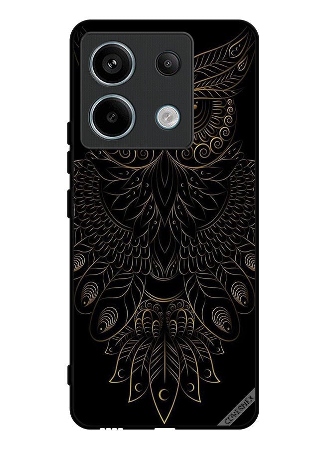 Covernex Protective Case Cover For Xiaomi Redmi Note 13 Pro Modern Floral Owl Art - Image 1