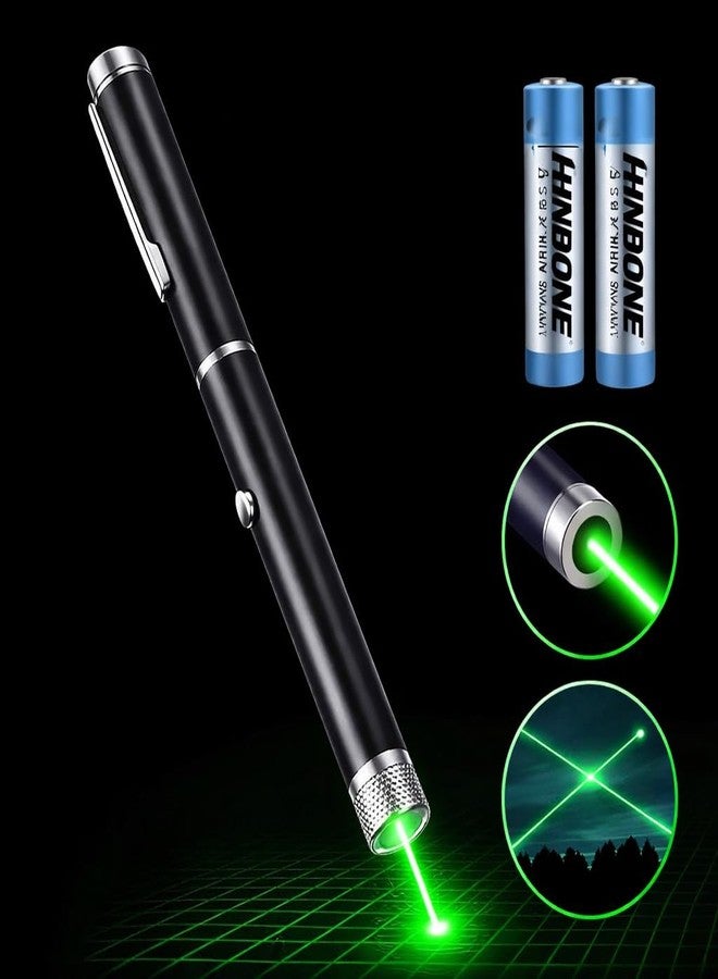 Bhajanlal Greenery Ultra Powerful Green Laser Pointer Pen | with AA Cell Adjustable Cap for Presentation | Extra Disco Light Effect | Ideal for Project Design and Professional Use - Image 3