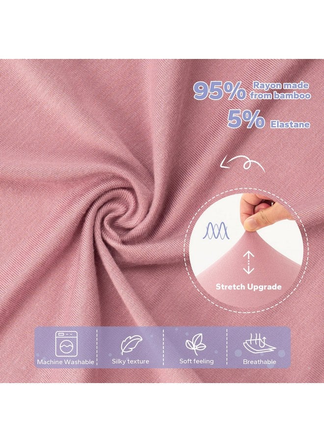 FUNUPUP Rayon Made from Bamboo Baby Lounger Cover Compatible with Snuggle Me Lounger, Infant Lounger Pillow Cover for Newborn, Removable Elastic Newborn Lounger Cover,Cover Only,Pink - Image 2