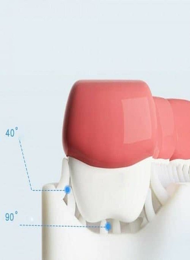 Styxon Kids U- Shaped Toothbrush for Kids Manual Whitening Toothbrush Silicone Brush Head for Kids Children Infant Toothbrush For 2-10 Years Mouth-Cleaning (Multicolor, Pack of 1) - Image 4