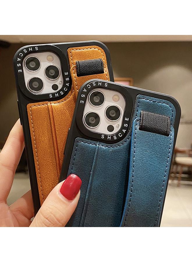 S-TOP Case For iPhone 12 Pro Photo Frame Card Wallet Wrist Strap Holder Back Cover Phone Case - Image 4