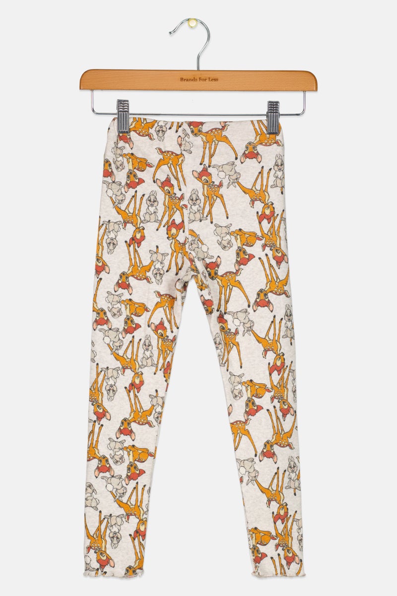 NAME IT بنطلون سحب للأطفال الفتيات بطباعة جرافيك، متعدد الألوان - Image 2