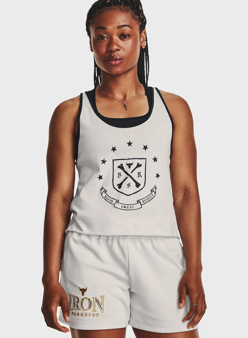UNDER ARMOUR Project Rock Q3 Arena Tank