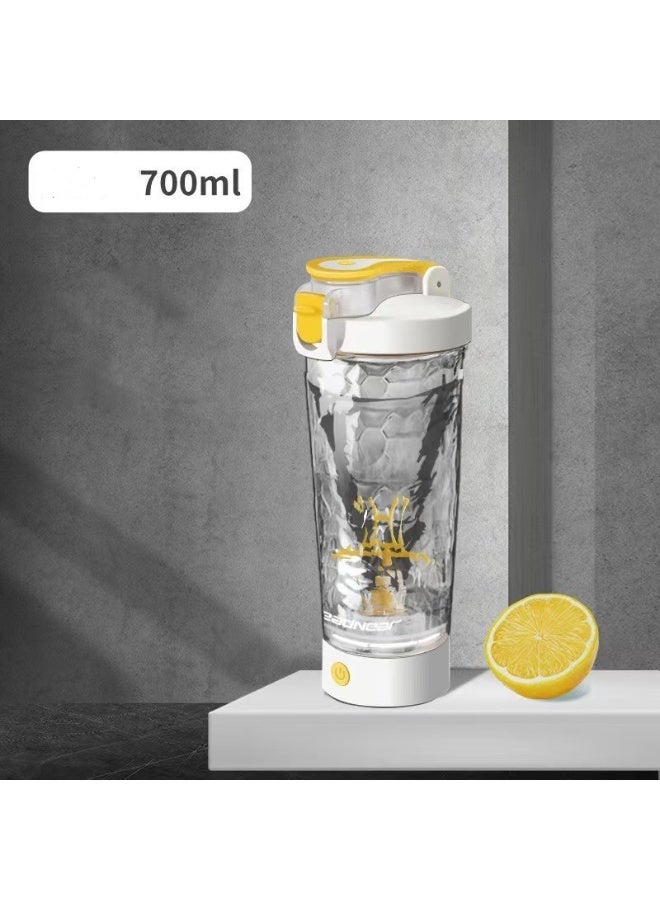 COYO Premium Electric Protein Shaker Bottle, Lockable Blender Shaker Bottles, BPA Free, USB Rechargeable Mixer Blender Cup for Protein Shakes - Image 3