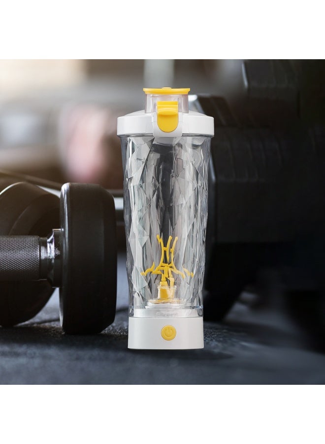 COYO Premium Electric Protein Shaker Bottle, Lockable Blender Shaker Bottles, BPA Free, USB Rechargeable Mixer Blender Cup for Protein Shakes - Image 4