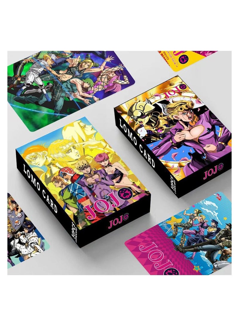 Color Fans 30 Pcs JoJo Bizarre Adventure Cute Anime Lomo Card - Image 5