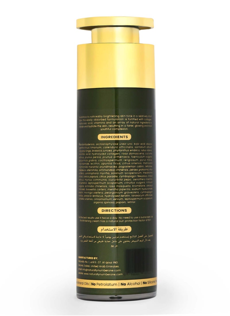 Naturally No1 Naturally No1  Anti-Aging Whitening Cream Suitable For All Skin Types 50ml/1.69 fl.OZ  - Image 2