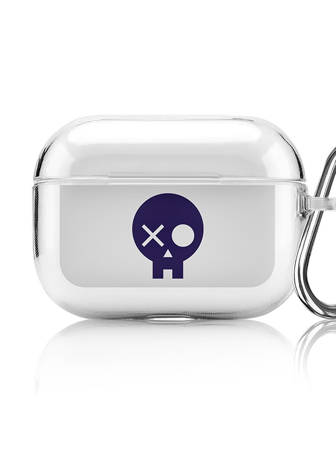 ستايلايزد كلاسيك حافظة مطبوعة شفافة لسماعات أبل Airpods 2/1 Soft TPU Gel رقيقة شفافة غطاء مرن - حرف واحد فقط مخصص حرف أولي نمط الأزهار الأبجدية - A (بني) - Image 1