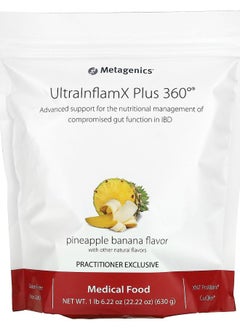 UltraInflamX Plus 360° Medical Food Pineapple Banana 22.22 oz (630 g)