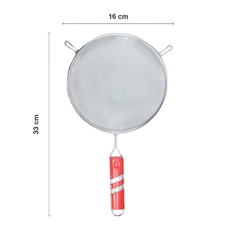 SBA PRIME 100 Stainless Steel Indian Mesh Quality SoupJuice Strainer 10cm - Image 5