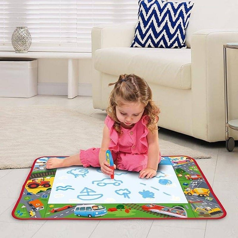 Tomy Aquadoodle Vehicle Adventure Drawing Mat (75 x 55 cm) - Image 3