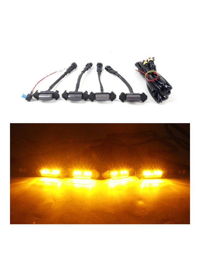 إسكدنيا مصابيح Grille LED تعمل أثناء النهار للسيارة - Image 1