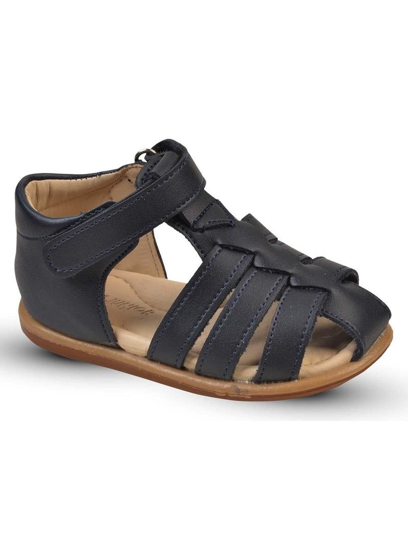 Kaptan Junior Boy Baby Shoes Ilkadım Ortopedik Imle 300  - Image 1