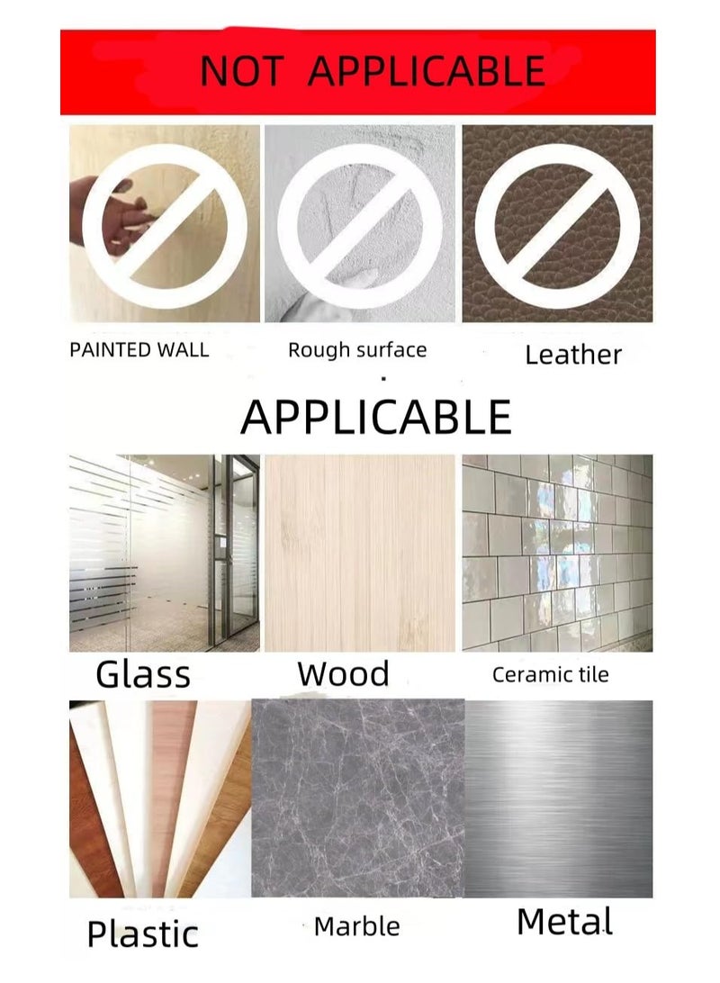 Generic 100 Pcs Double Sided Adhesive Pads, Two Sided Precut Squares Tape, Nano Gel Clear,Sticky Tack Double Sided Tape for Walls Hanging  - Image 5