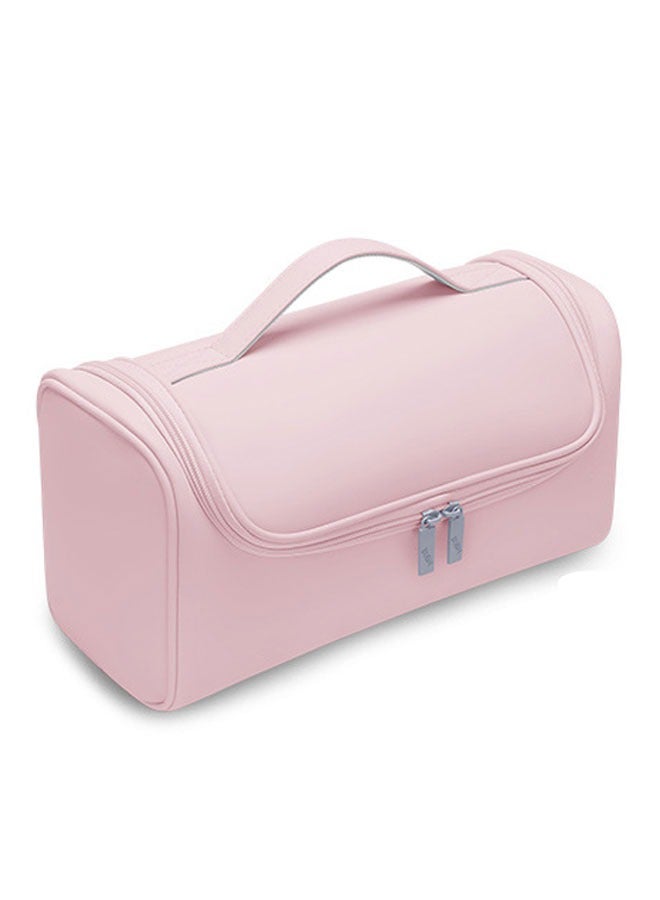 وهاواي Travel Case Compatible with  Airwrap & Curling Iron, Portable Storage Bag with Hanging Hook for Hair Curler and Hair Dryer Accessories Pink - Image 1