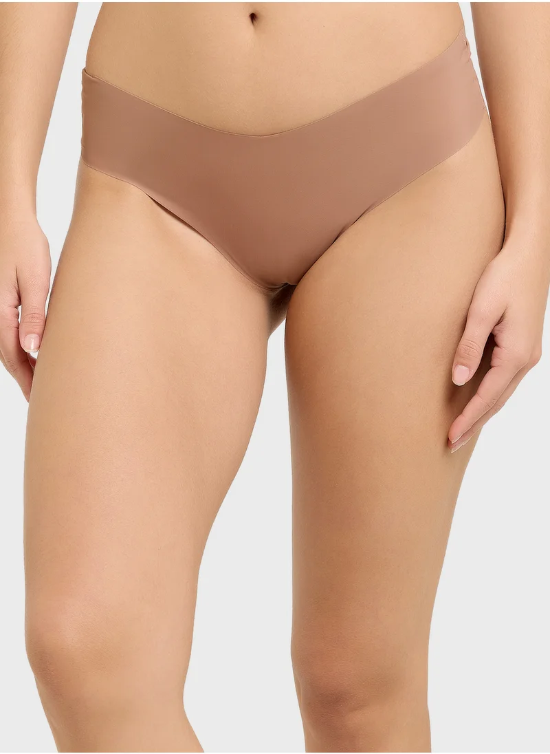 Ginger 3 Pack Seamless Hipster Brief
