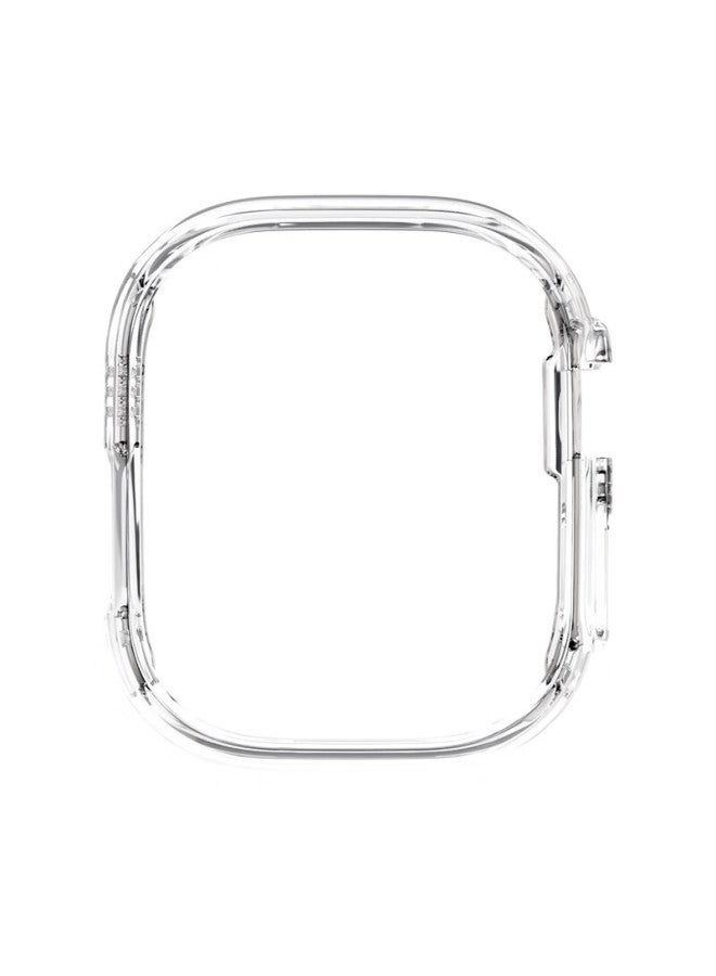 Kmaxai Compatible With Apple Watch Ultra 49mm Case, 1st/2nd Generation, Anti-scratch Hard Shell, Iwatch Dial Frame Protective Case, Transparent - Image 4