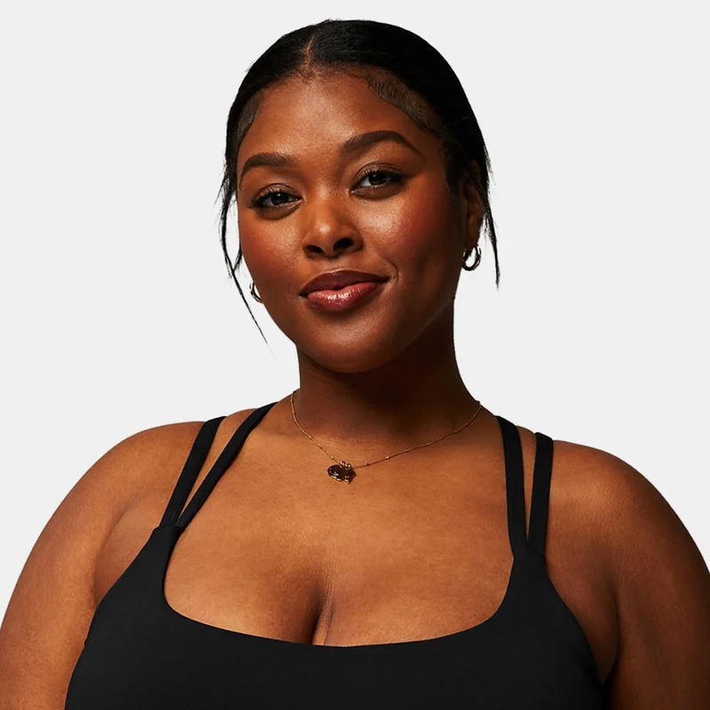 Fabletics Black Women's Principal Low-Support Training Sports Bra for Women | Best Price UAE