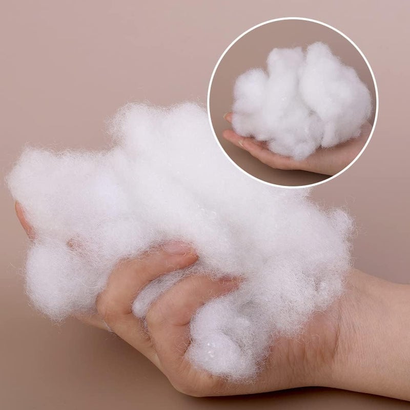 IMSMARTMART Premium Synthetic Cotton Filling - Racron Polyester Fiber | Cushions, Pillows, Toys | Non-Allergenic & Washable (2900 Grams Or 2.9 Kg) - Image 4
