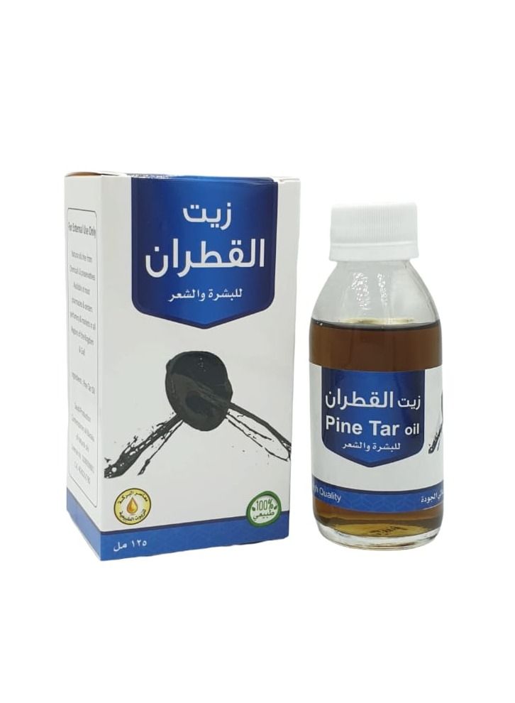 Natural Tar oil for skin and hair 125ml - Image 1