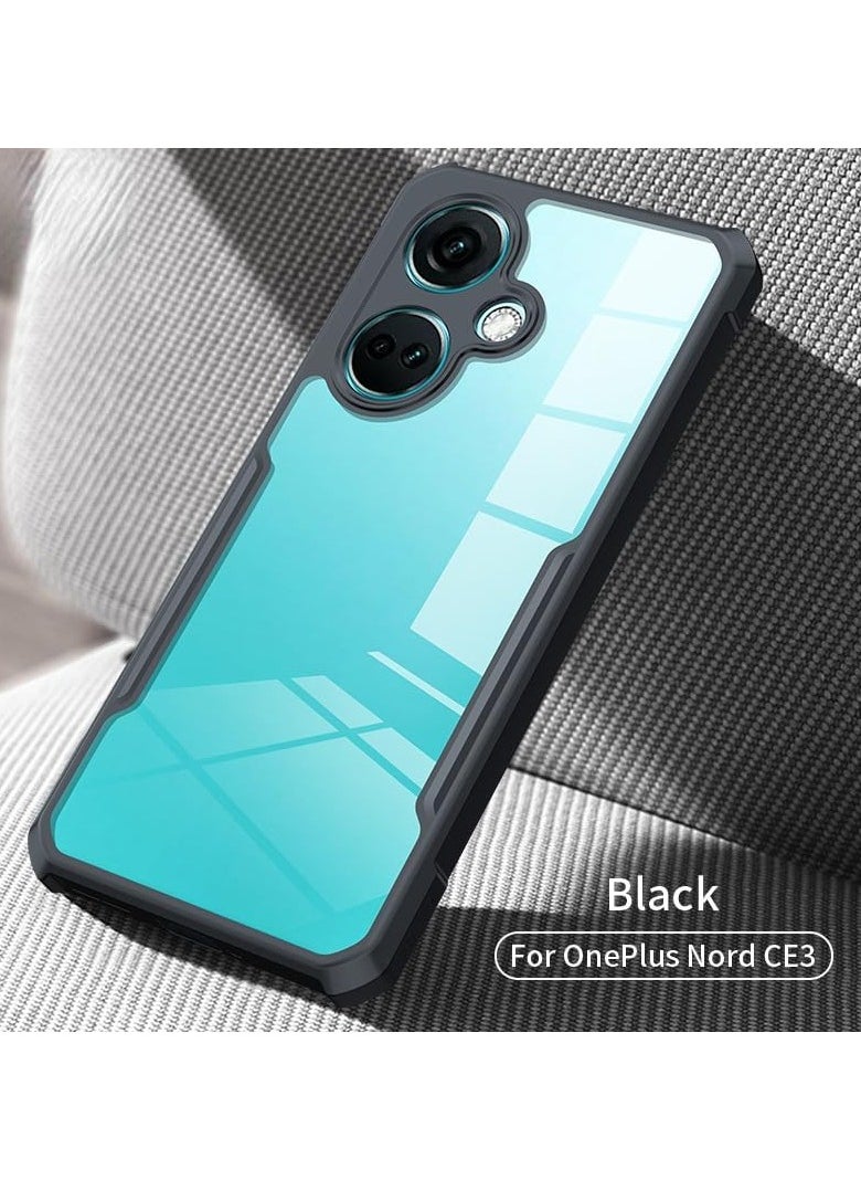 General - Oneplus Nord CE3 Case,Airbags Shockproof Bumper Shell,Camera Protection Back Transparent TPU Cover - Image 1