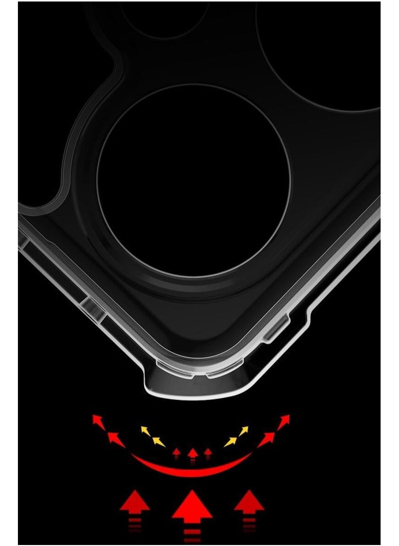 General - Oneplus Nord CE3 Case,Airbags Shockproof Bumper Shell,Camera Protection Back Transparent TPU Cover - Image 1