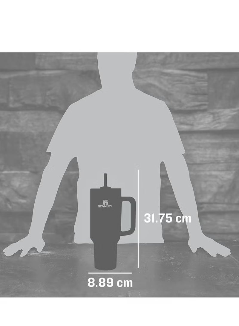 Stanley H2.0 FlowState Stainless Steel Vacuum Insulated Tumbler with Lid and Straw for Water, Iced Tea or Coffee, Smoothie and More, Black Glow, 40 oz - Image 4