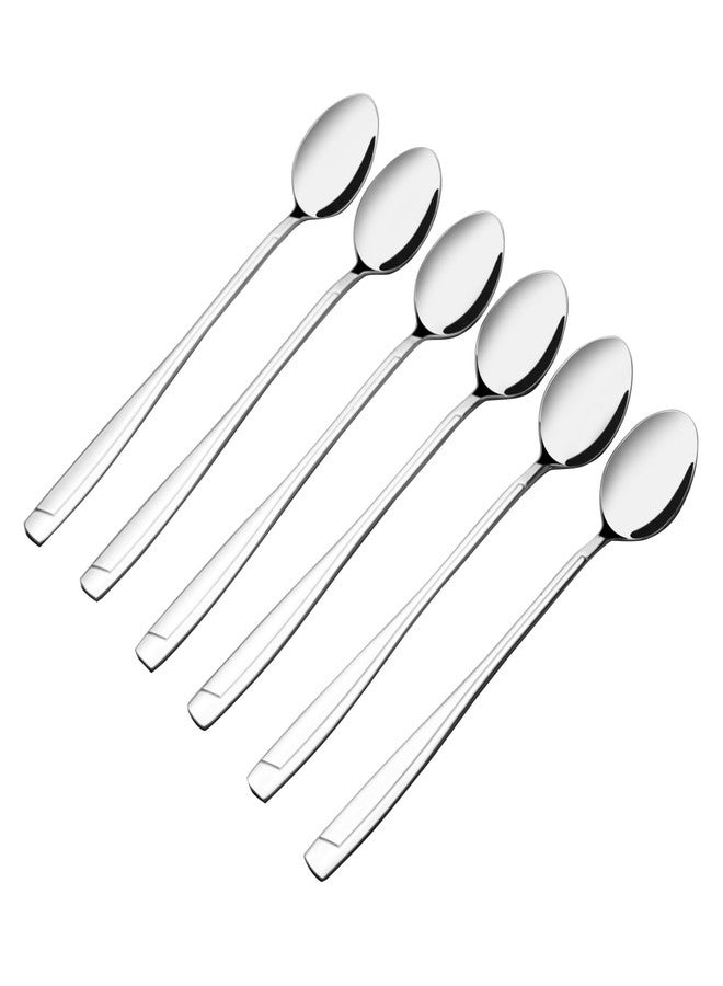Cand Stainless Steel Ice Tea Spoons, Long Handle Ice Cream Spoon(Set of 16) - Image 1