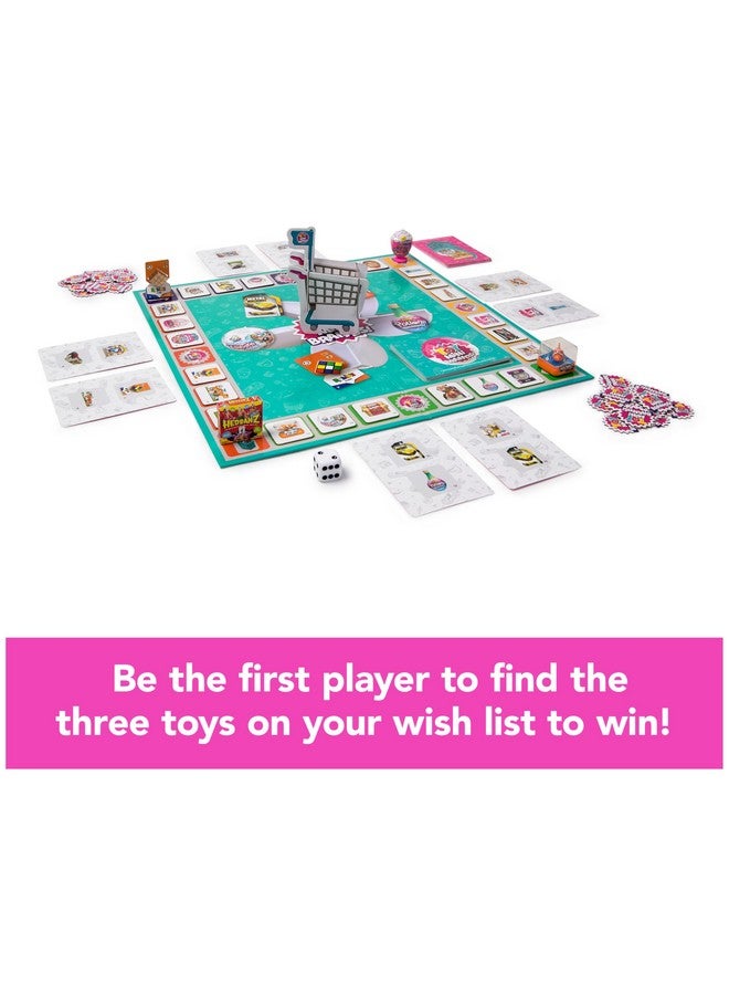 Spin Master Games ألعاب سبين ماستر، لعبة إضافة إلى عربة التسوق، نزهة تسوق صغيرة للأطفال، 4 علامات تجارية مصغرة قابلة للجمع، 2-4 لاعبين، للأعمار من 6 سنوات وما فوق - Image 4