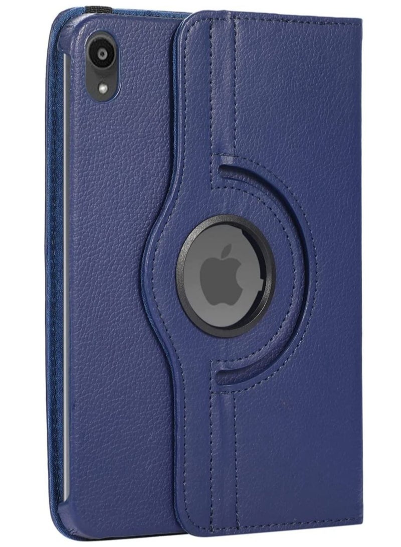 ELTRAZONE Rotating Case for iPad Mini 6 (6th Generation 8.3 Inch) - 360 Degree Swiveling Stand Protective Back Cover, Auto Wake/Sleep Feature for iPad Mini 6 2021 Model (BLue) - Image 1