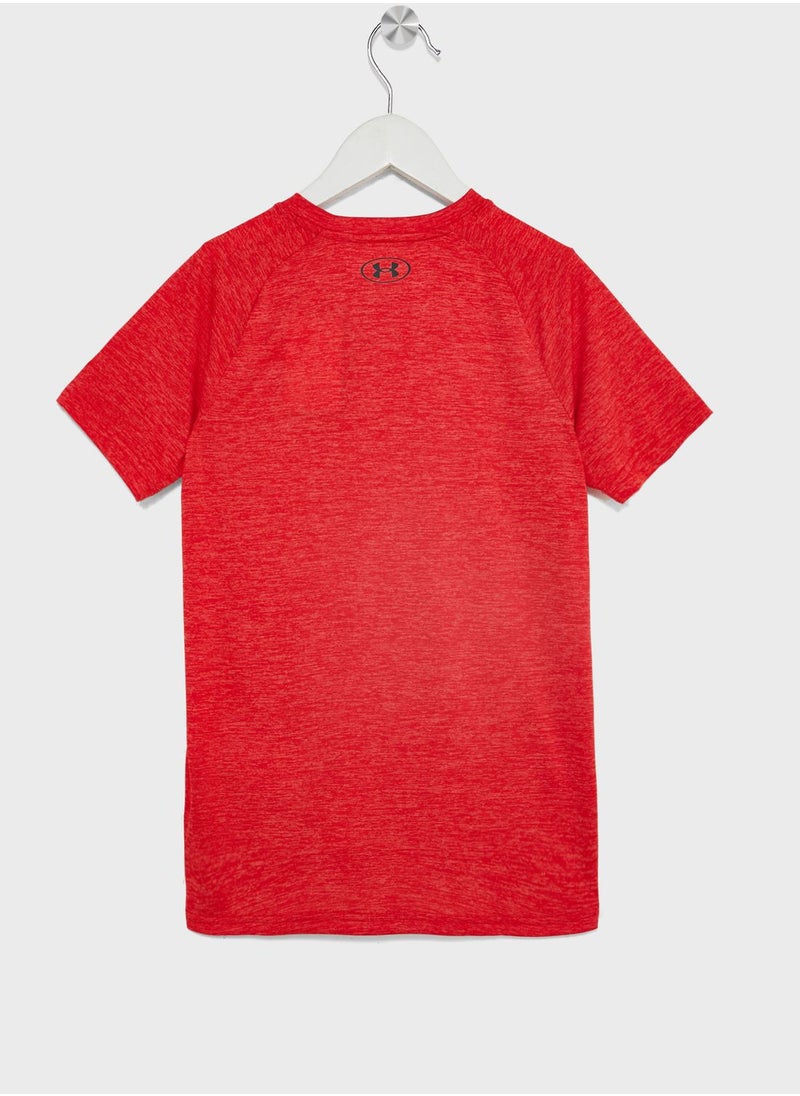 UNDER ARMOUR - Boys' Tech 2.0 Short Sleeve T-shirt - Image 1