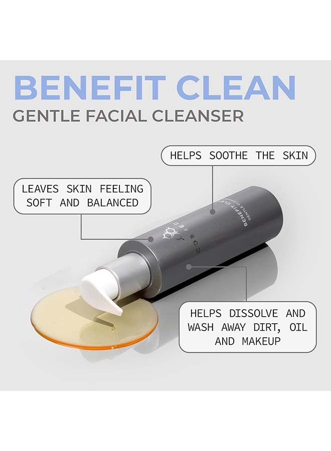 CosMedix Benefit Clean Gentle Daily Face Cleanser PHA Polyhydroxy Acid Formula | For Sensitive Normal And Combination Skin 150ml - Image 2