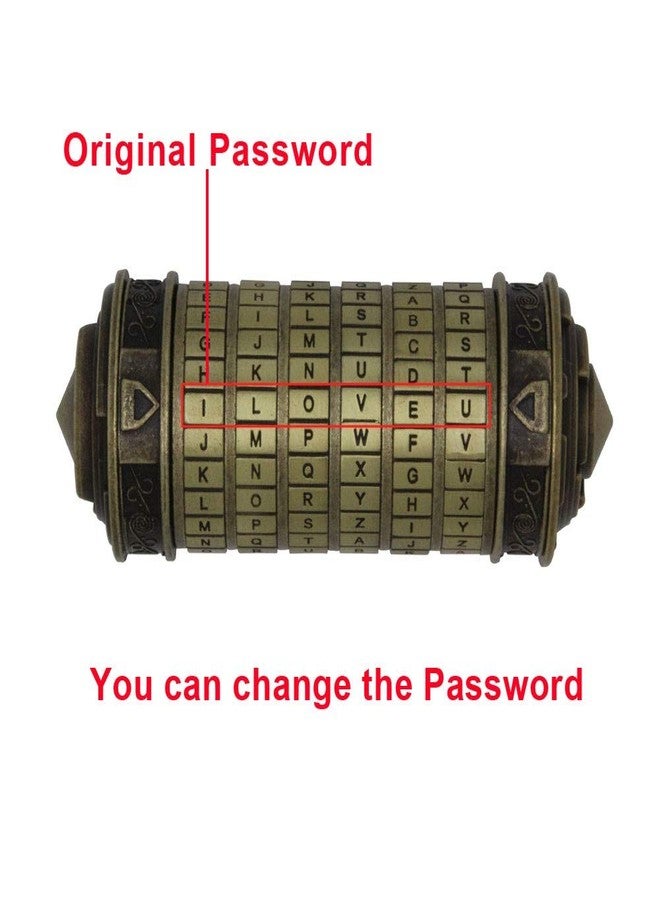 Optimal Shop Da Vinci Code Mini Cryptex Valentine's Day Interesting Creative Romantic Birthday Gifts for Her - Image 4