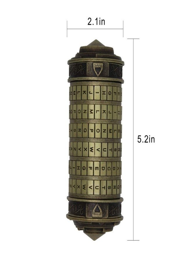 Optimal Shop Da Vinci Code Mini Cryptex Valentine's Day Interesting Creative Romantic Birthday Gifts for Her - Image 3