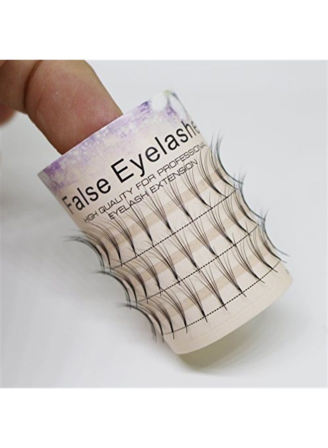 Bodermincer Scala 8-16mm to Choose Professional Grafting Eyelashes C Curl 5 Root Thickness 0.07 3D Eyelash Extensions 0.07mm Thickness Hair Mink Strip Eyelashes Individual Lashes Fans Lash Natural Style (13mm) - Image 3