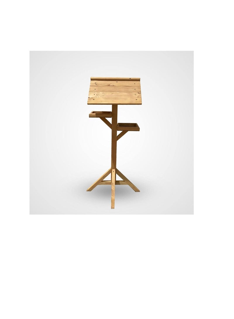 HANDMADE DUBBLE ZAWA BIRD FEEDER - Image 1