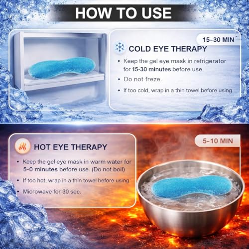 Jenna™ Cute Fur Gel Sleeping Eye Shade Mask Cover for Insomnia, Meditation, Puffy Eyes and Dark Circles Bunny Green - Image 5