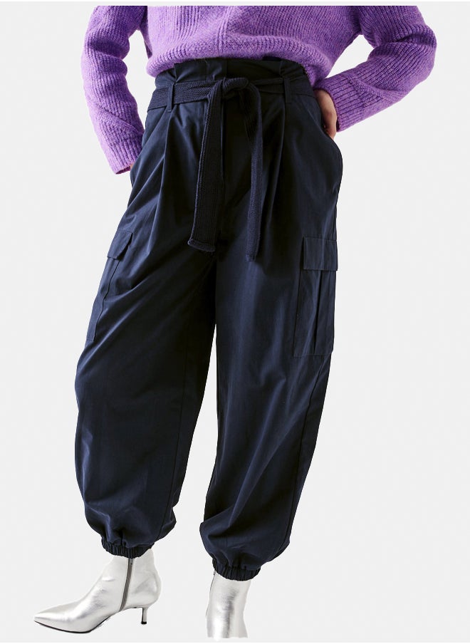 Plain cargo trousers