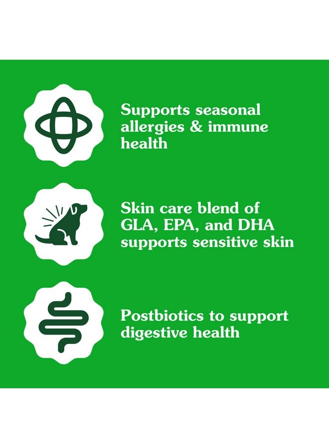 Greenies Sensitive Care Allergy & Immune Support Dog Supplement Chicken-Free Formula, Peanut Butter Flavor, 40 Count Pouch (Pack of 1) - Image 3